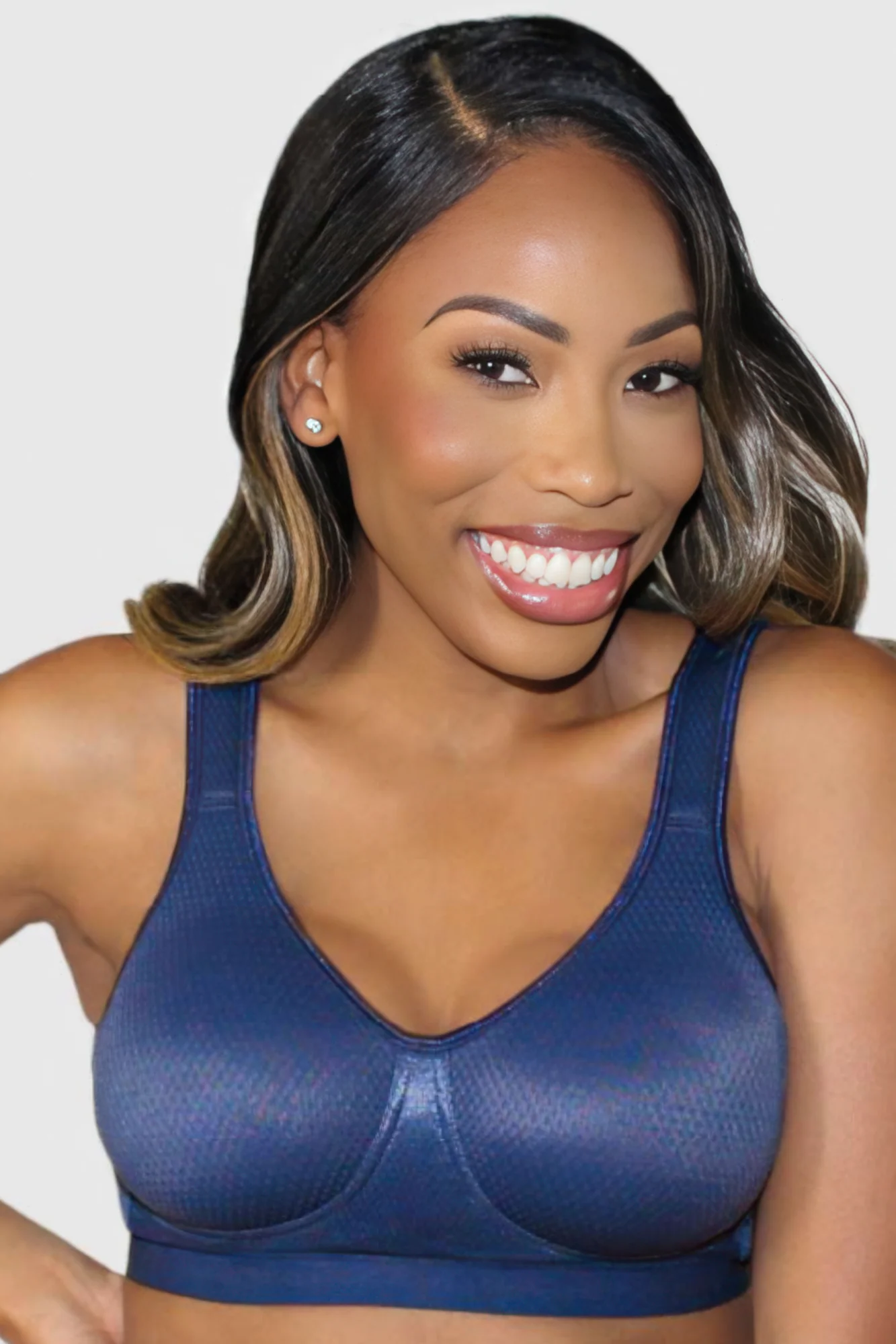 ABC Everyday Comfort Mastectomy Bra - Denim Blue