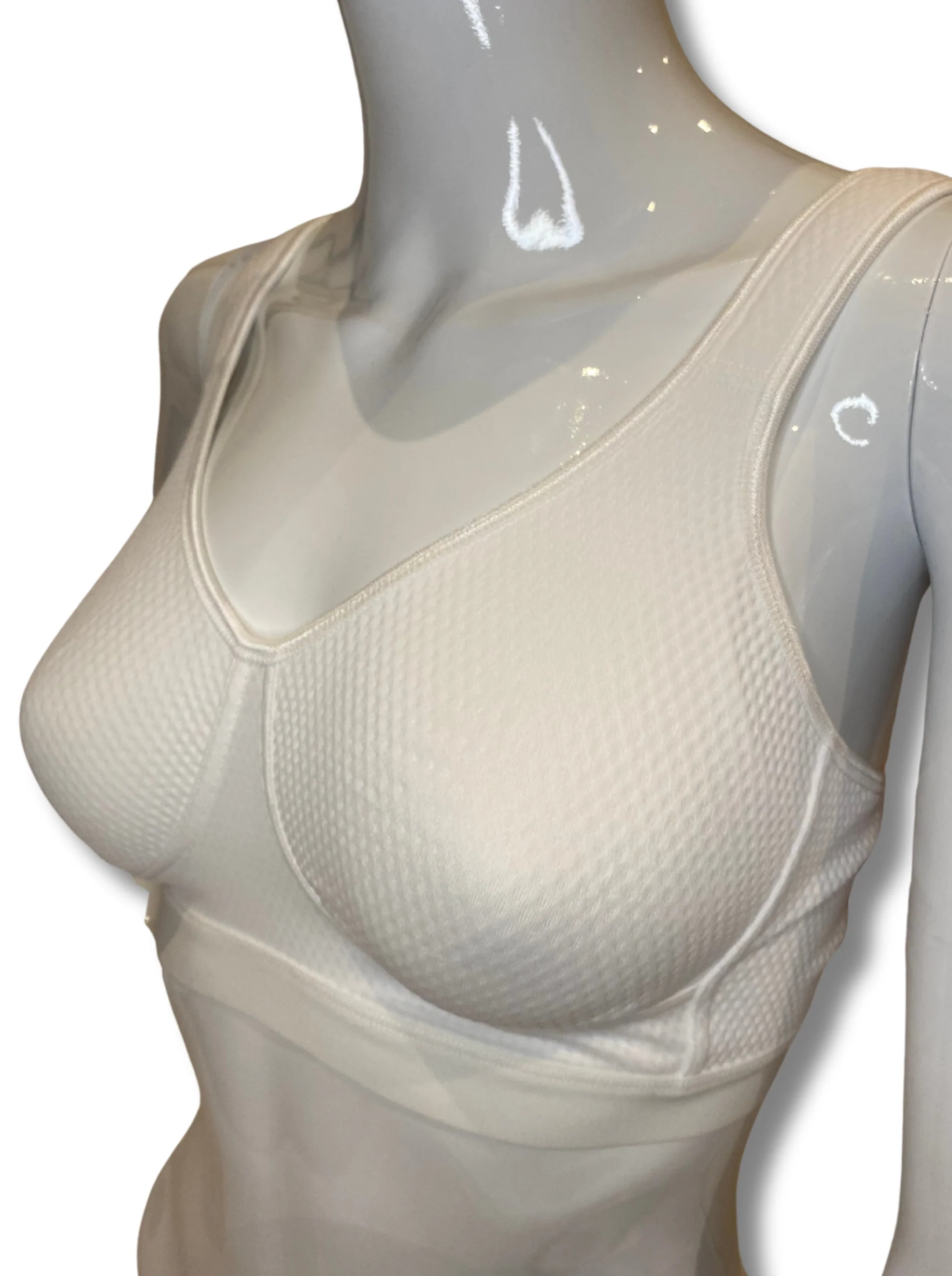 ABC Everyday Comfort Mastectomy Bra - White - Image 3