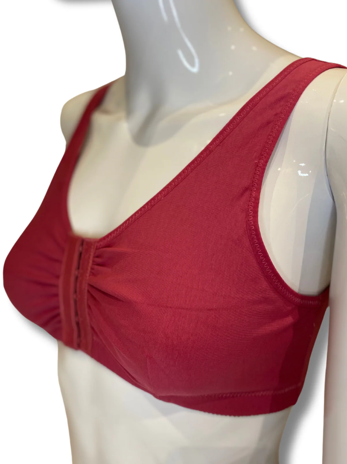 ABC Leisure Front Fastening Mastectomy Bra - Berry - Image 3