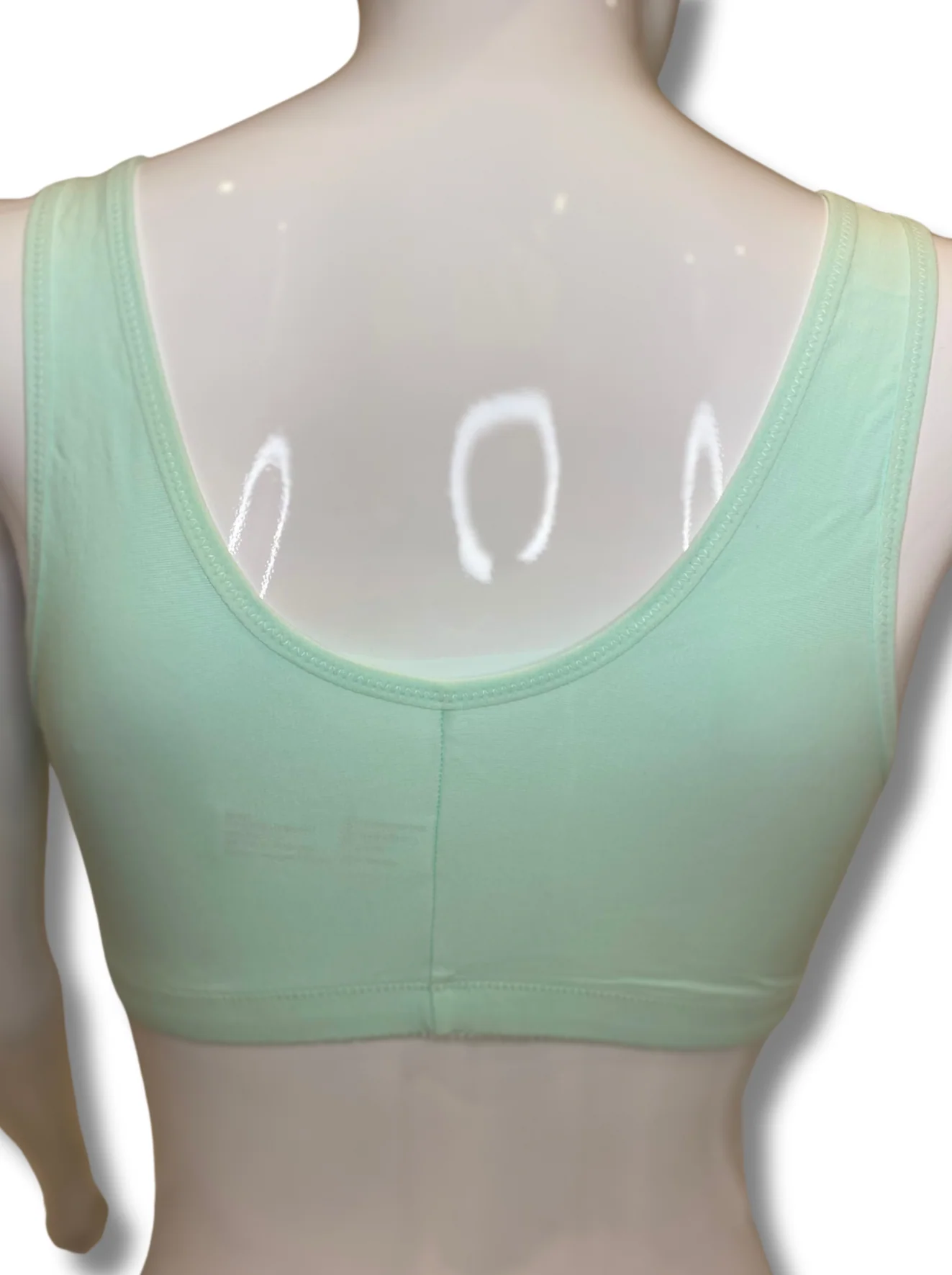 ABC Leisure Front Fastening Mastectomy Bra - Mint - Image 3