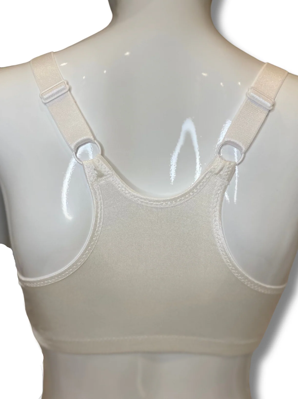 ABC Rose Contour Front Fastening Mastectomy Bra - White - Image 5