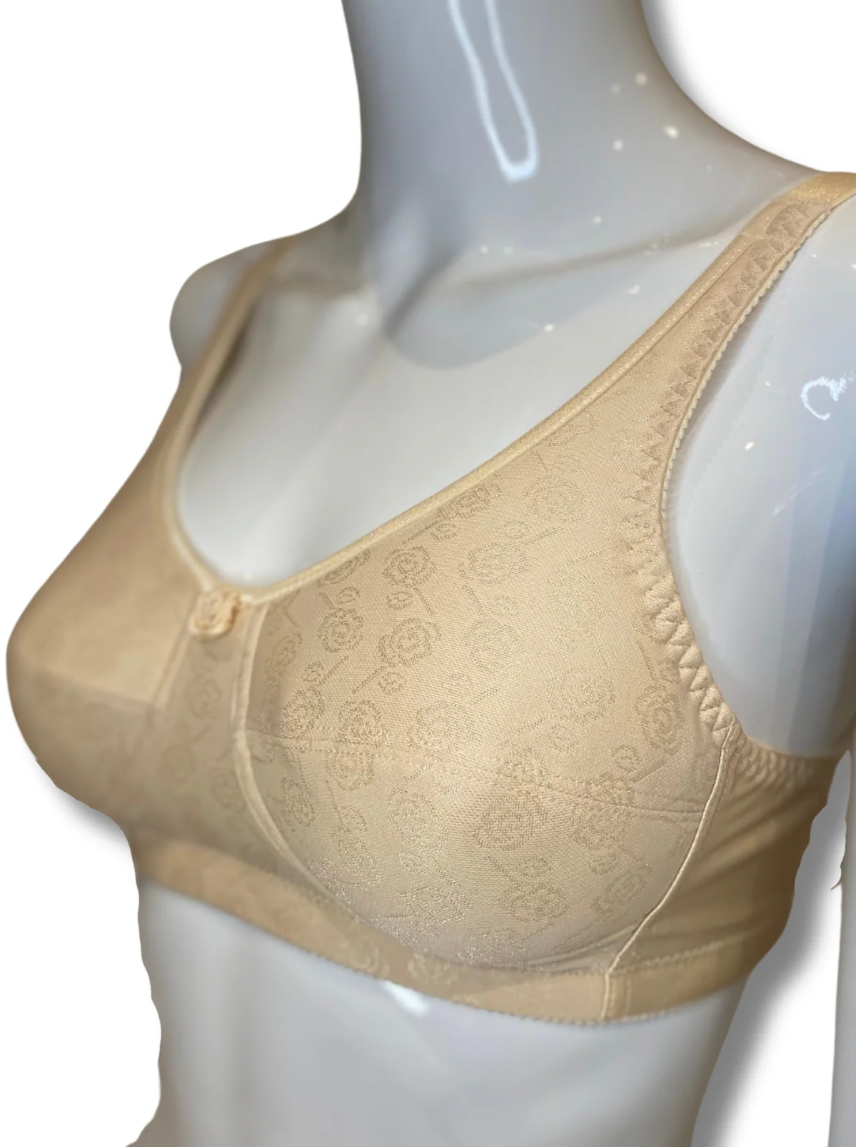 ABC Rose Contour Mastectomy Bra - Beige - Image 3