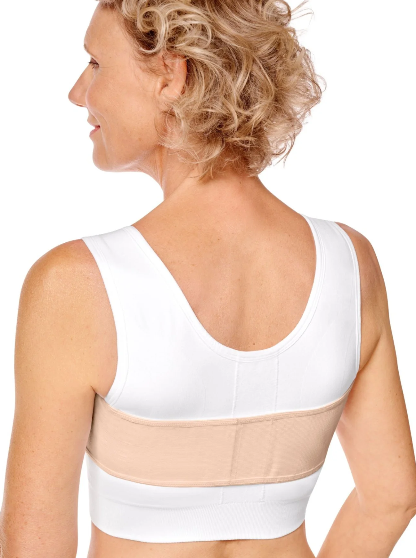 Amoena Anatomical Compression Belt - Blush - Image 2