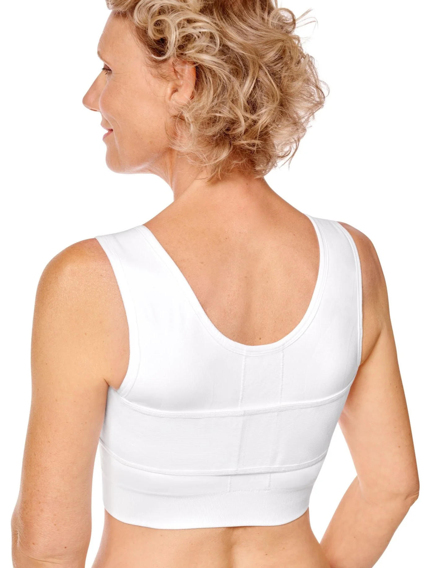 Amoena Anatomical Compression Belt - White - Image 2