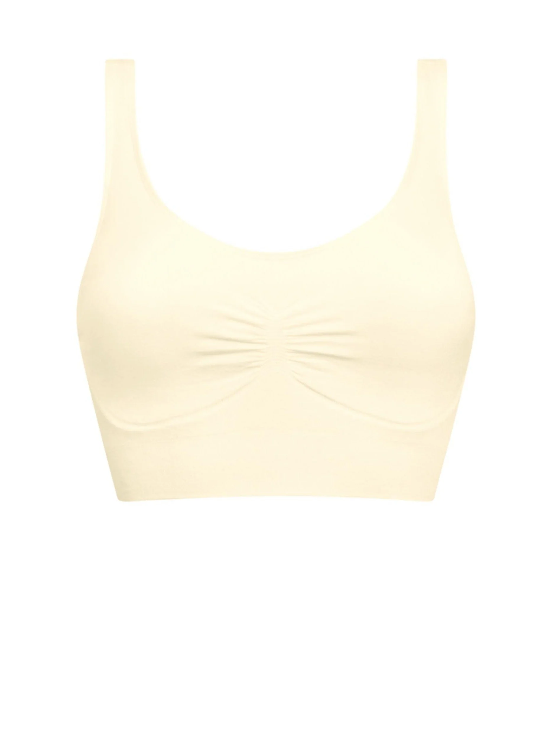 Amoena Becky Wire Free Mastectomy Bra - Off White - Image 4
