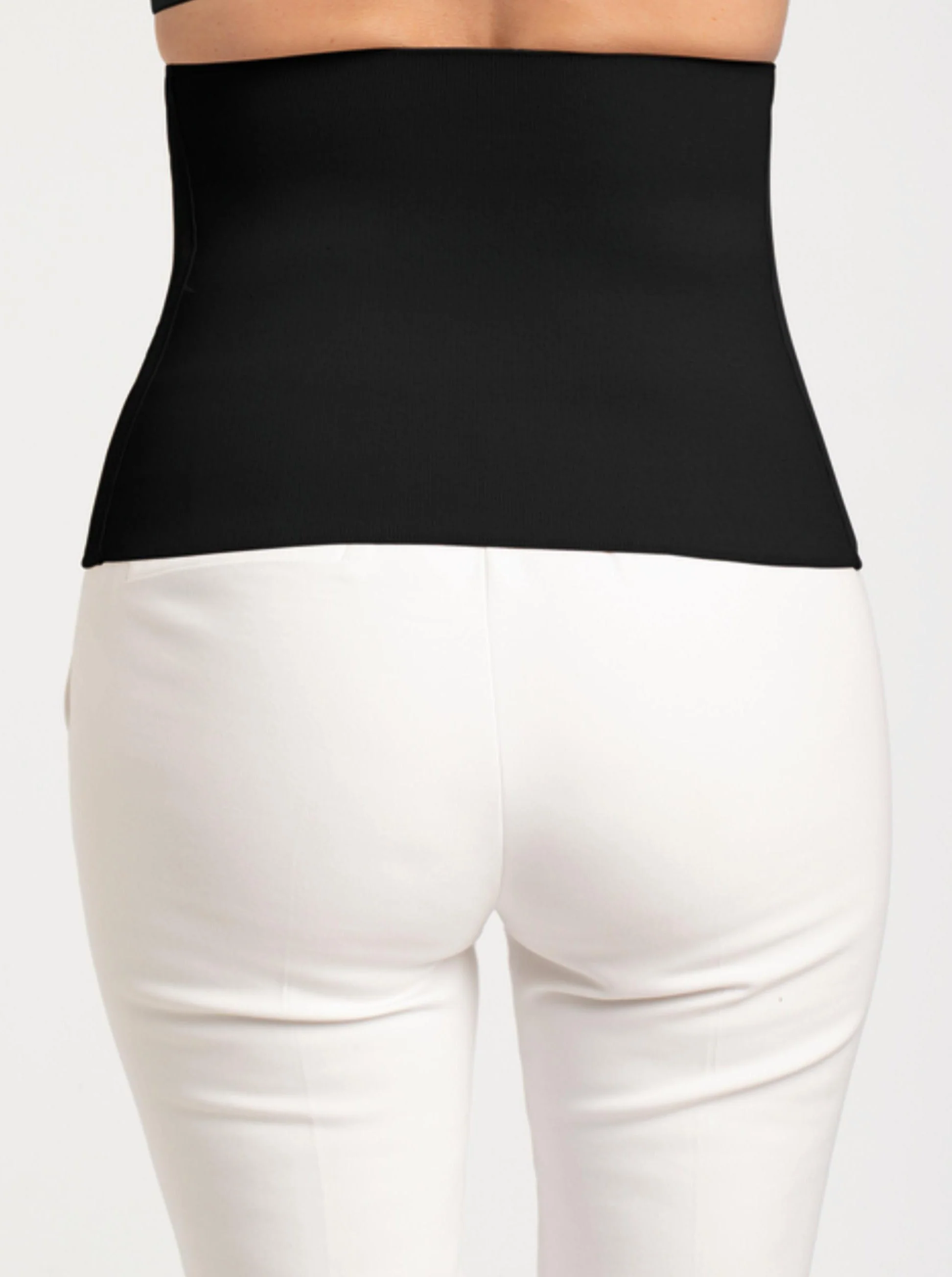 Amoena Belly Compression Bandage - Black - Image 2