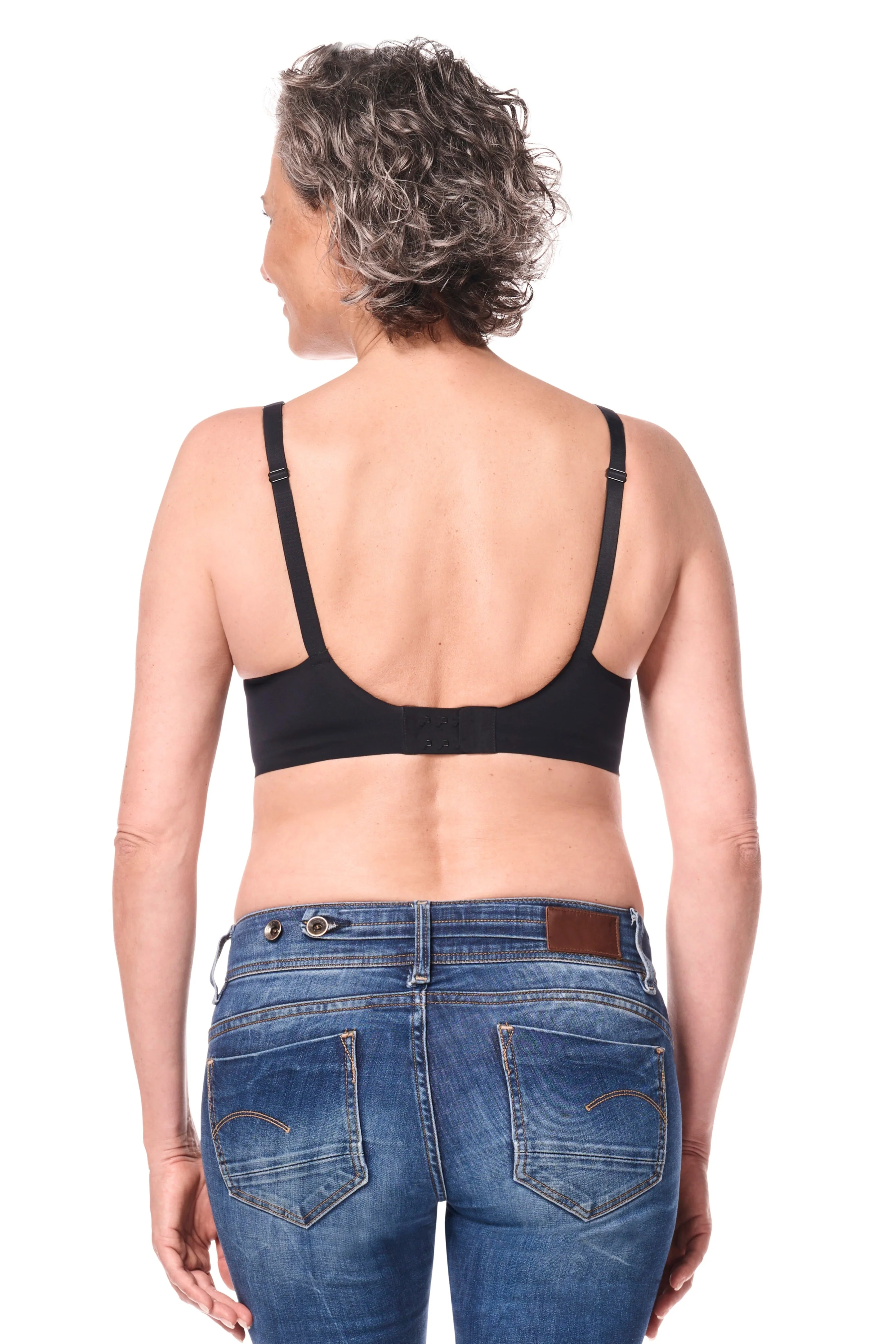 Amoena Esra Wirefree Mastectomy Bra - Black - Image 3