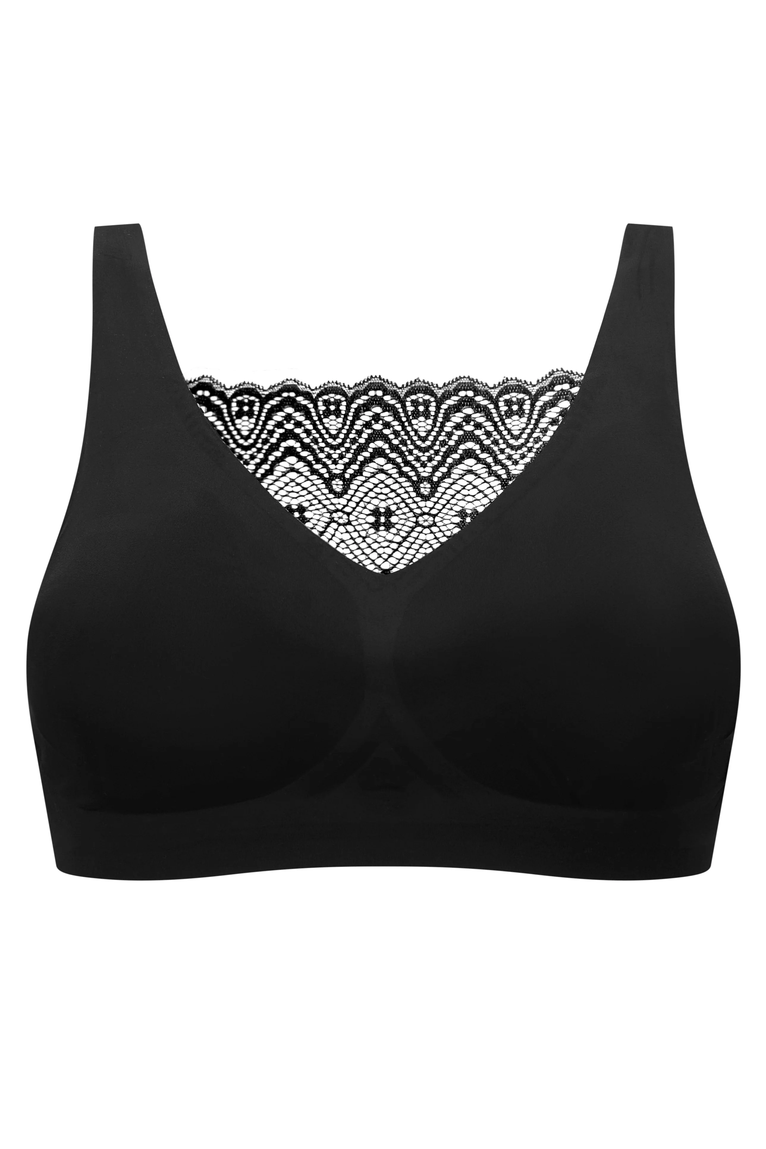 Amoena Esra Wirefree Mastectomy Bra - Black - Image 4