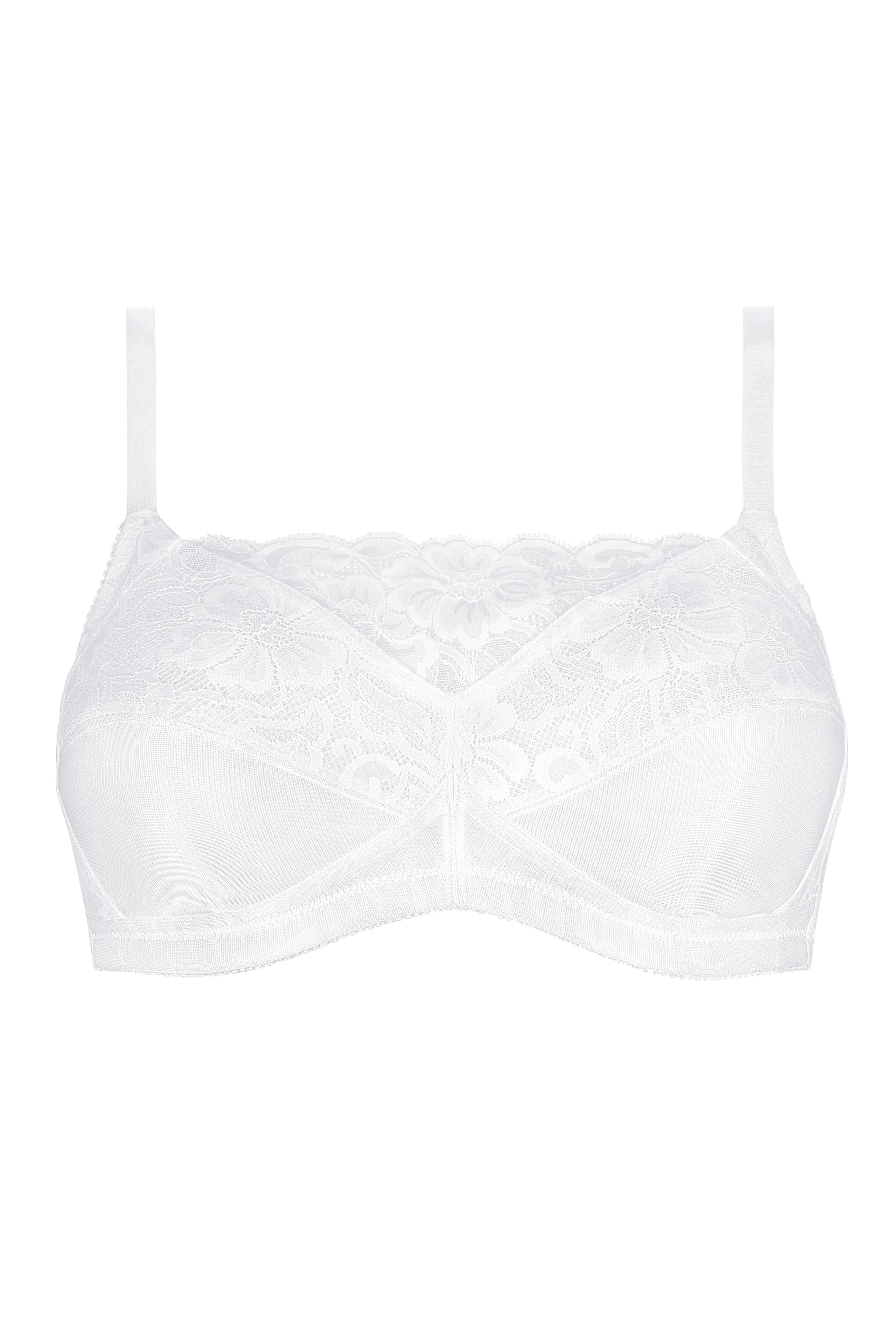 Amoena Isabel Mastectomy Camisole Bra - White - Image 3