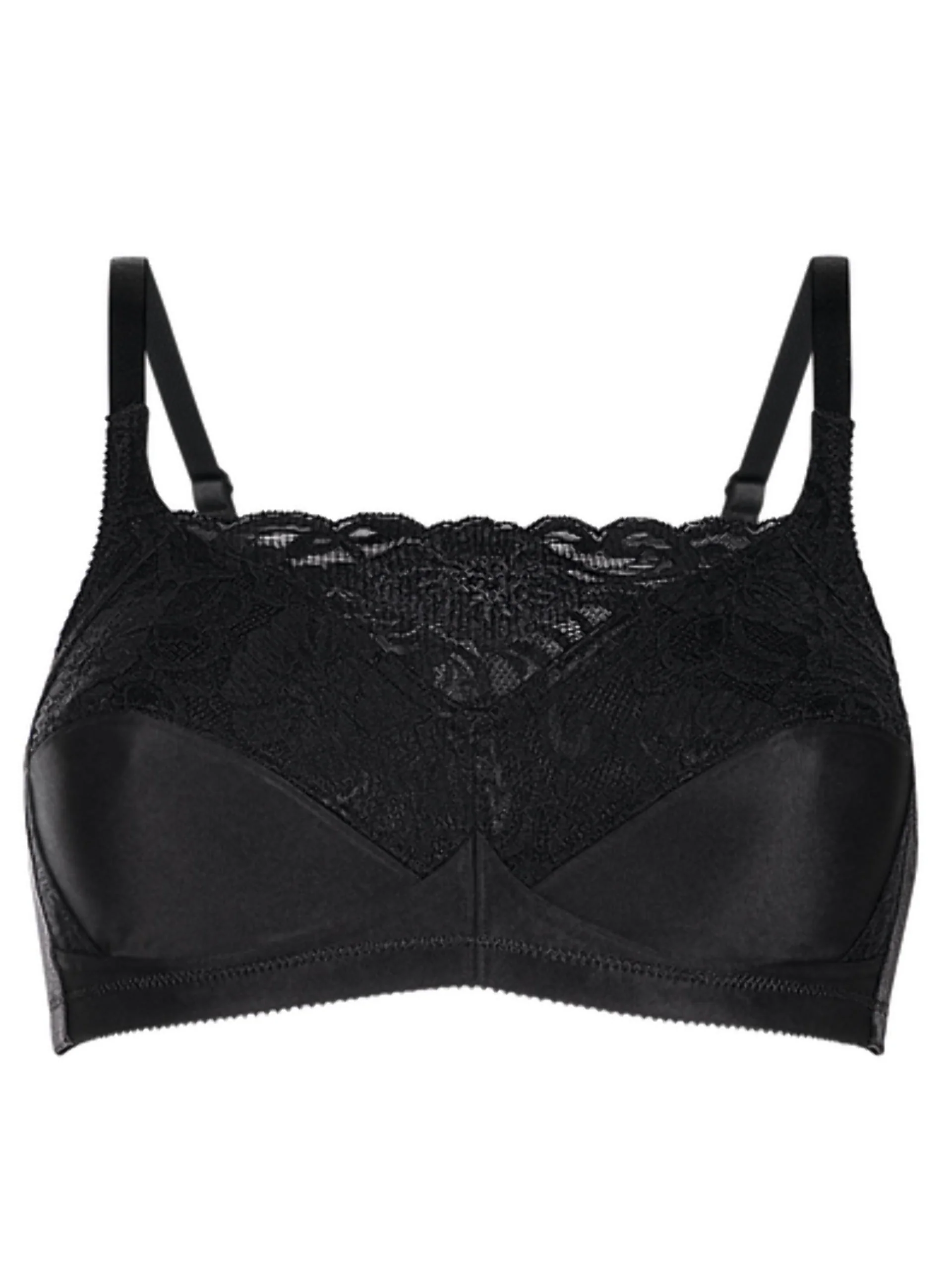 Amoena Isabel Mastectomy Camisole Bra - Black - Image 3