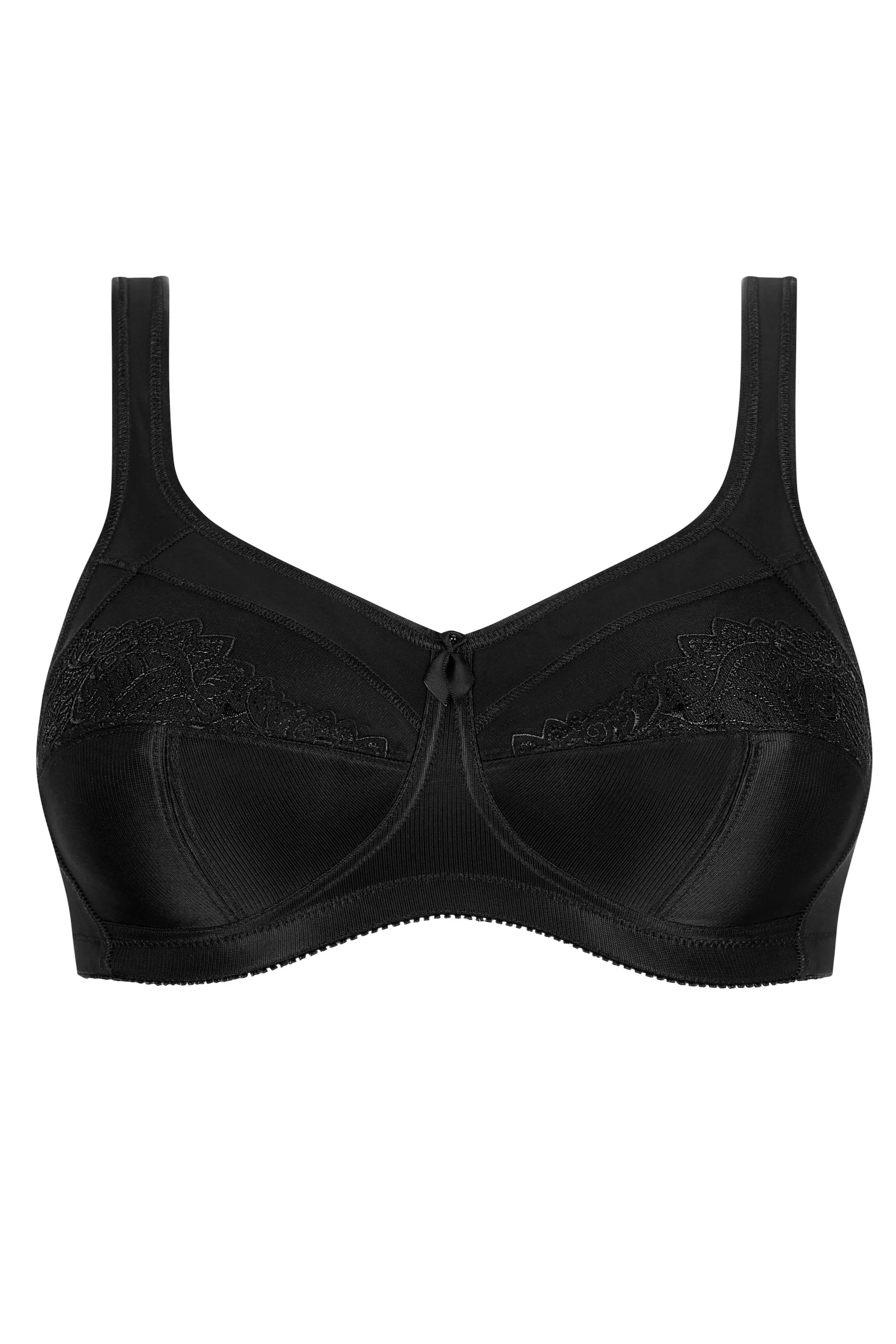 Amoena Isadora Wire Free Mastectomy Bra - Black - Image 4
