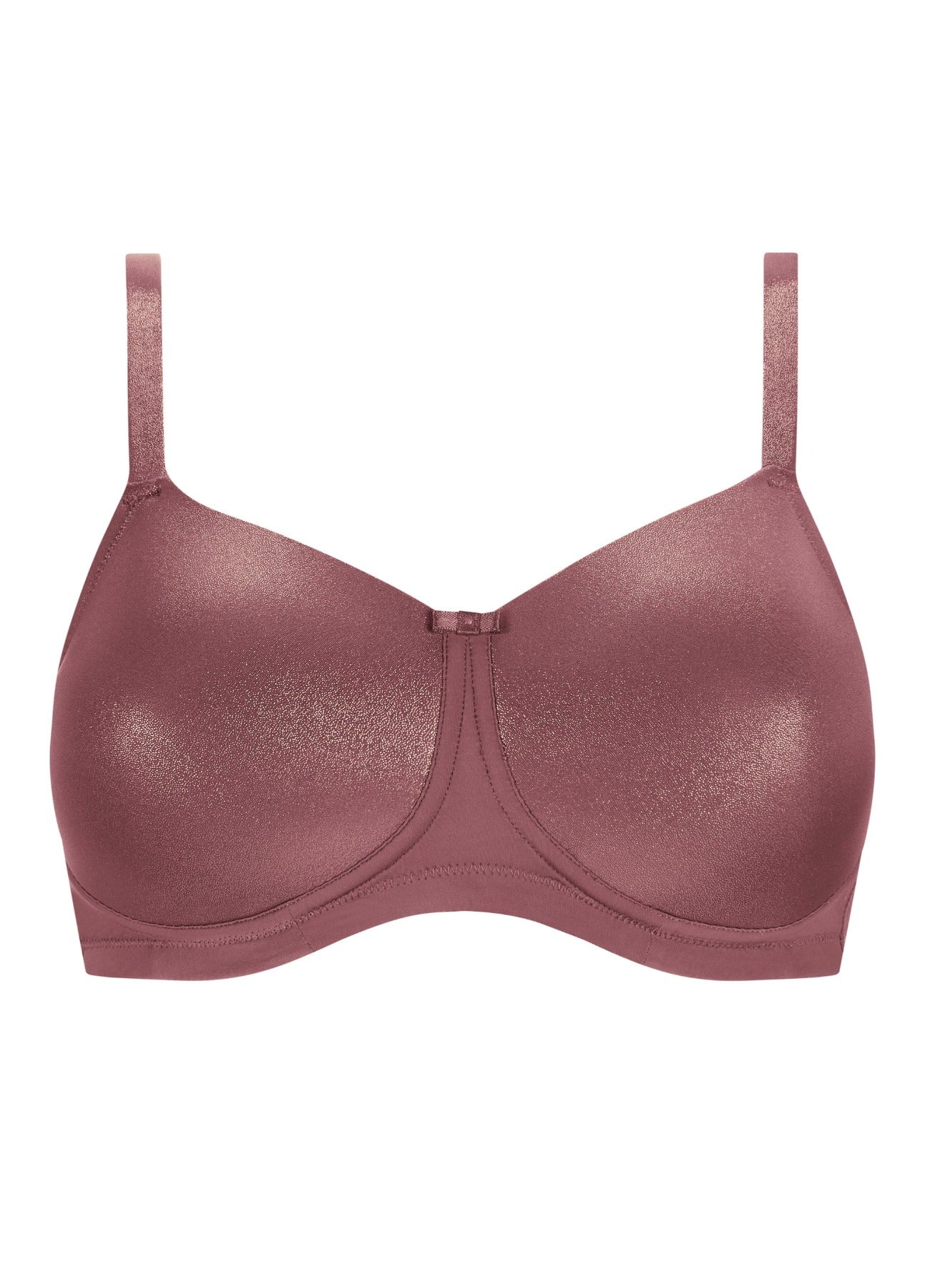 Amoena Ivy Padded Mastectomy Bra - Pink October - Image 6