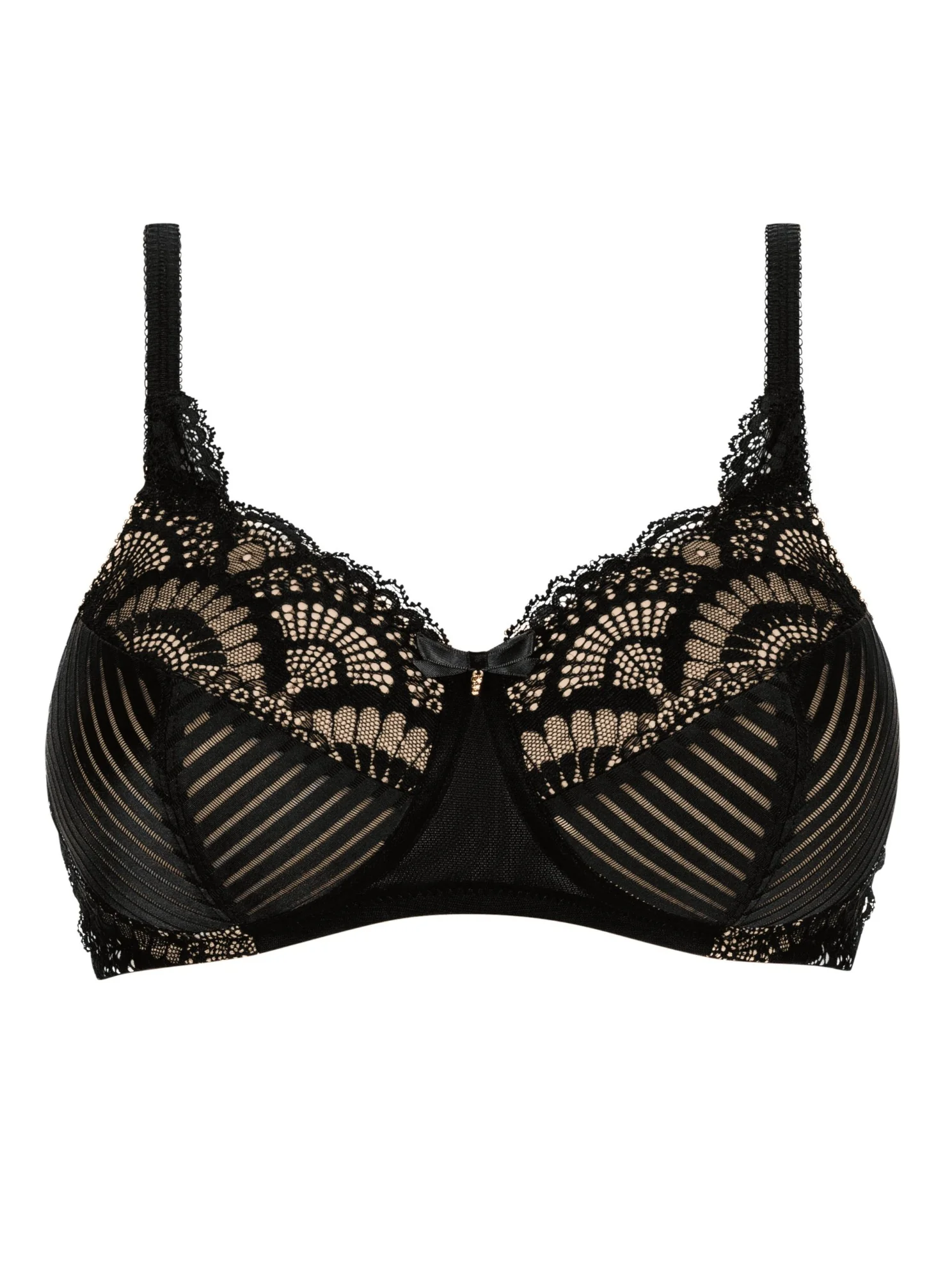 Amoena Karolina Padded Wire Free Mastectomy Bra - Black - Image 2