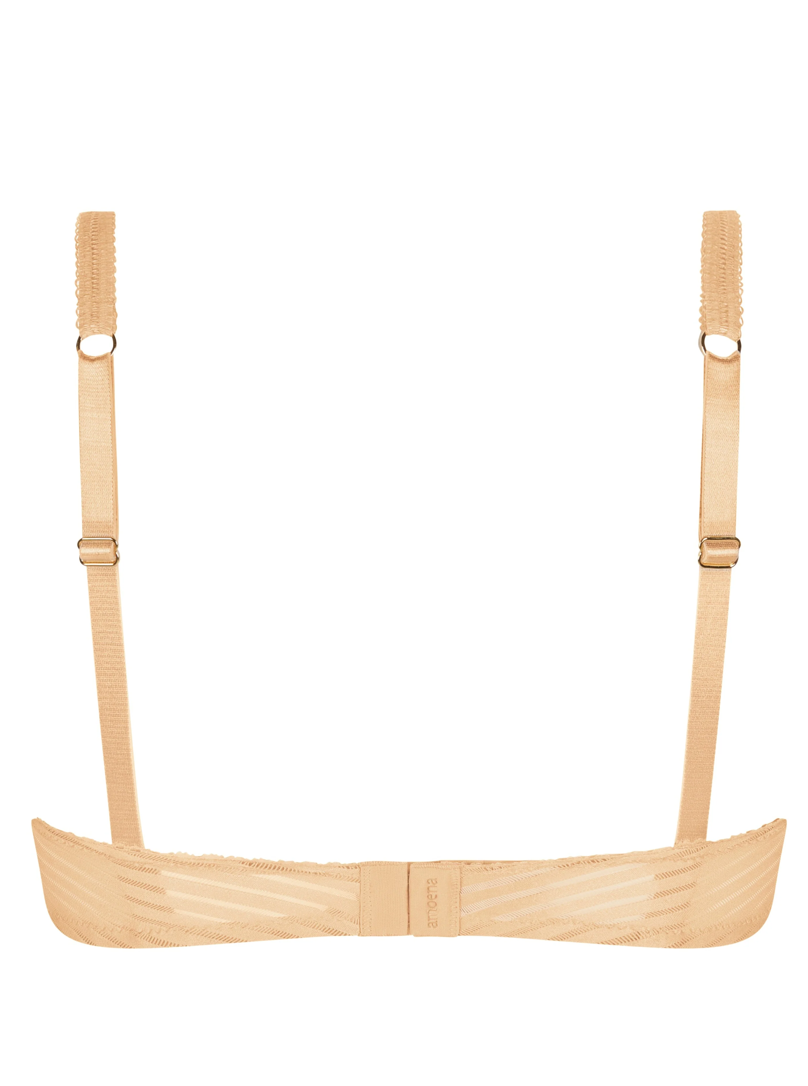 Amoena Karolina Wire Free Mastectomy Bra - Sand - Image 5