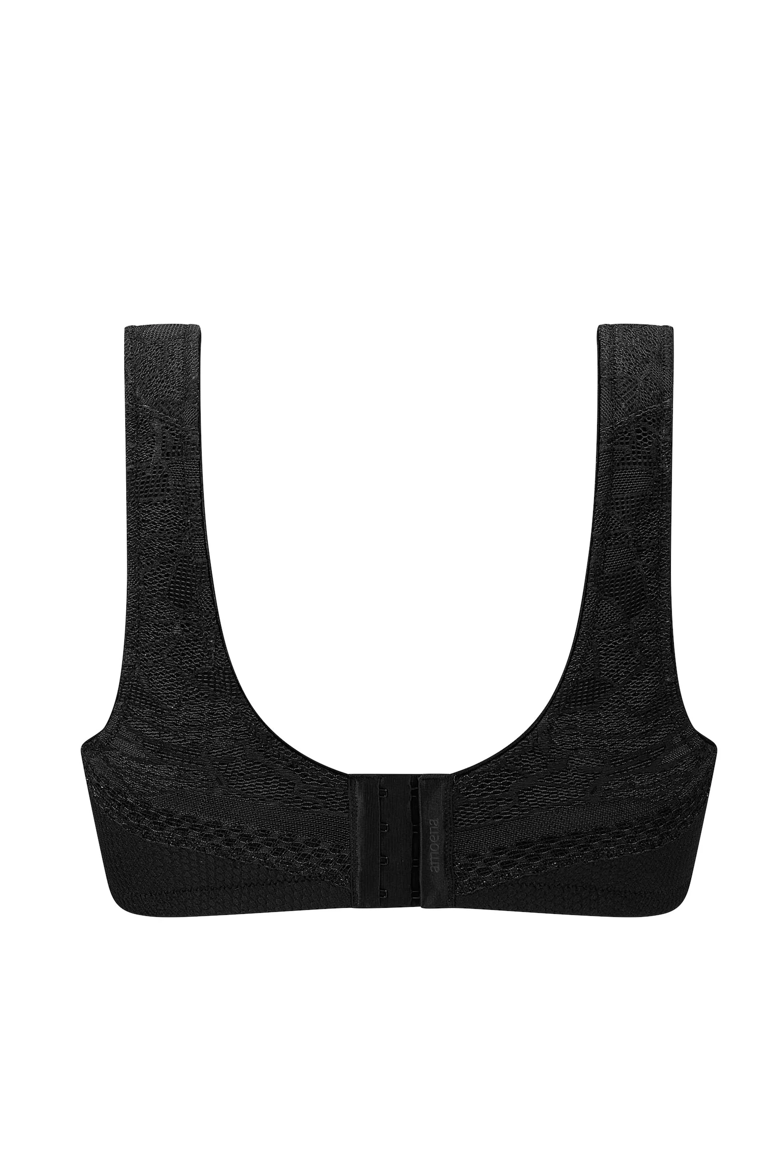 Amoena Leslie Soft Mastectomy Lymphoedema Bra - Black - Image 5