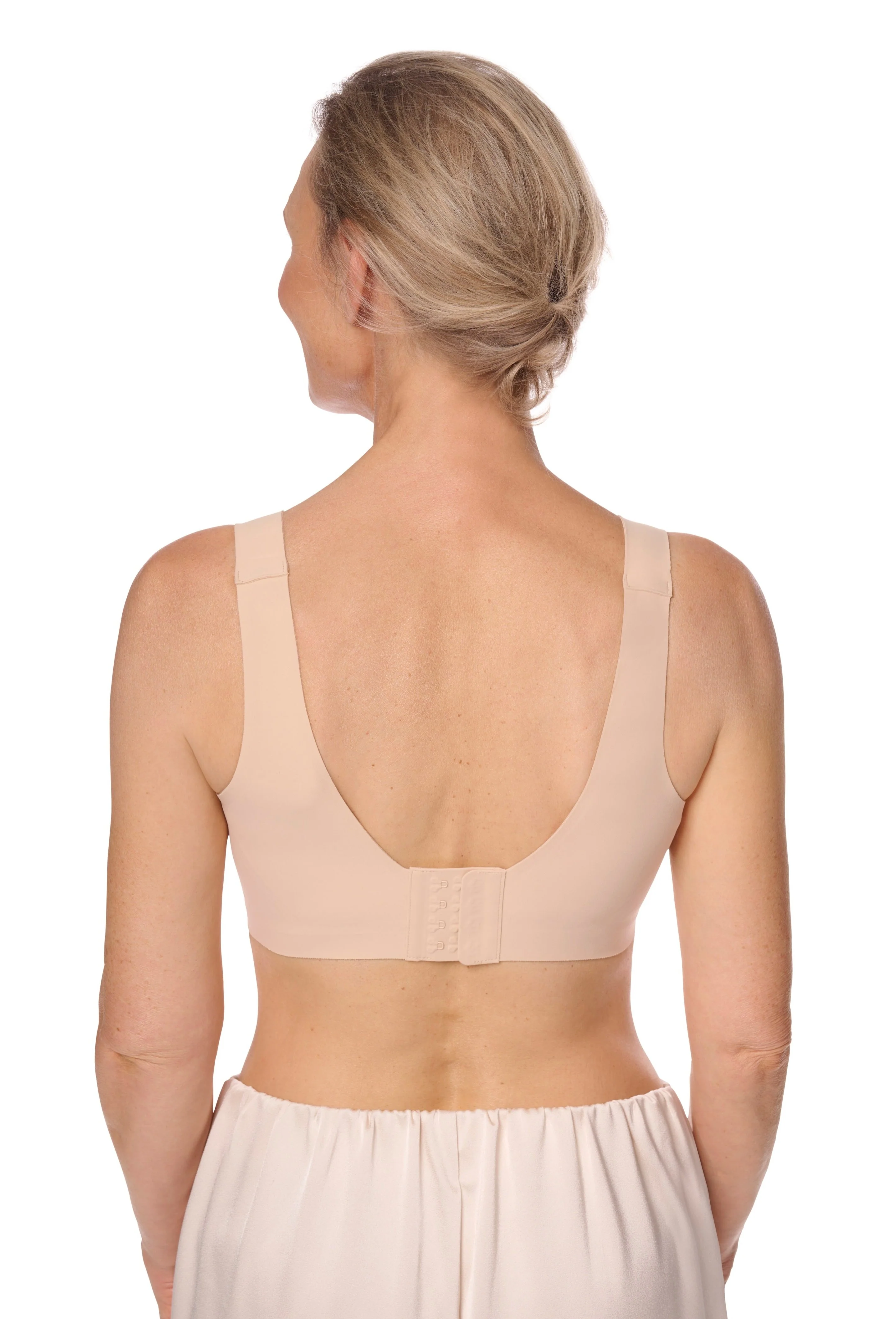 Amoena Linda Lymph Care Mastectomy Bra - Light Sand - Image 3