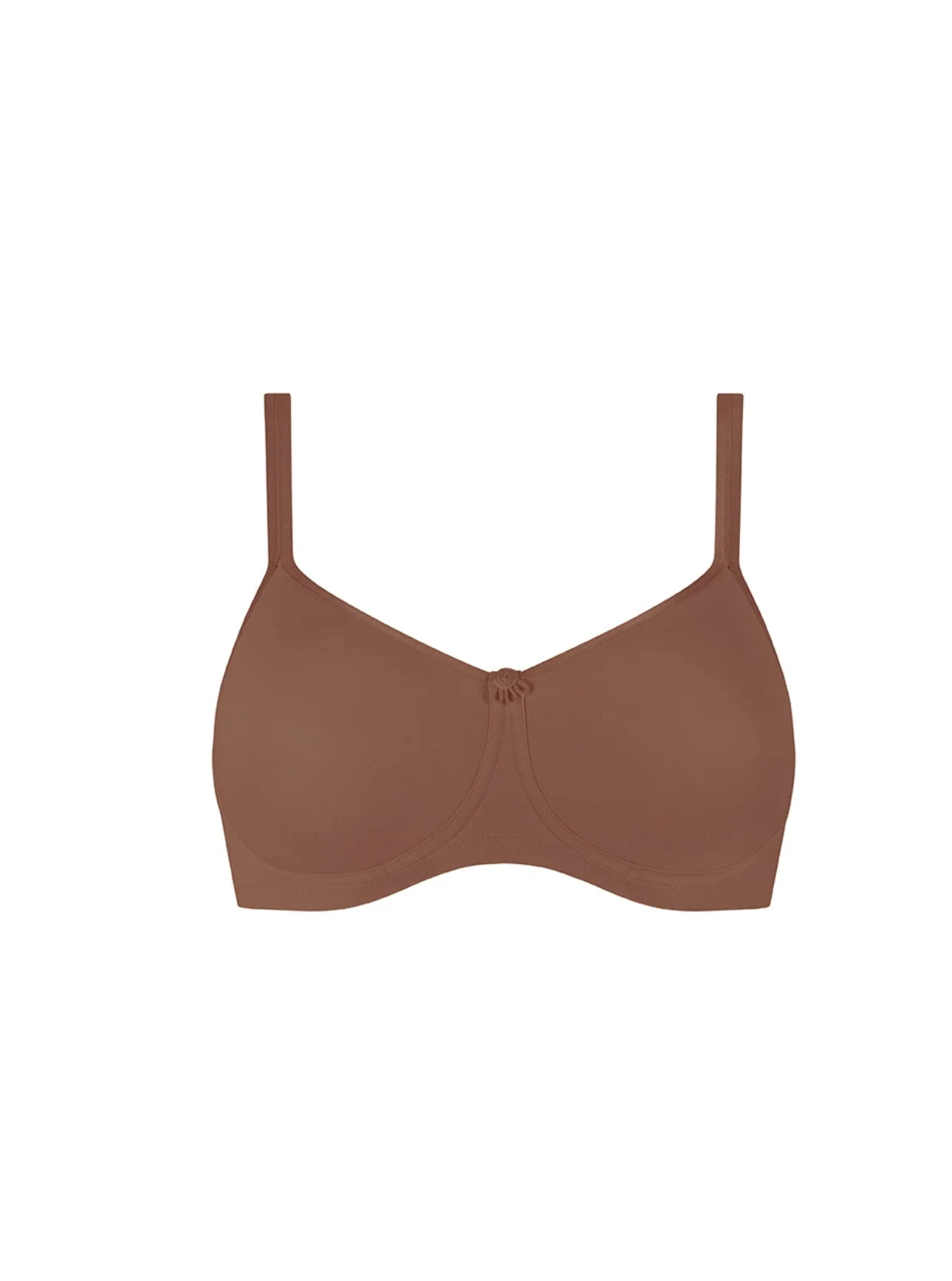 Amoena Mara Padded Mastectomy Bra - Mocha - Image 3