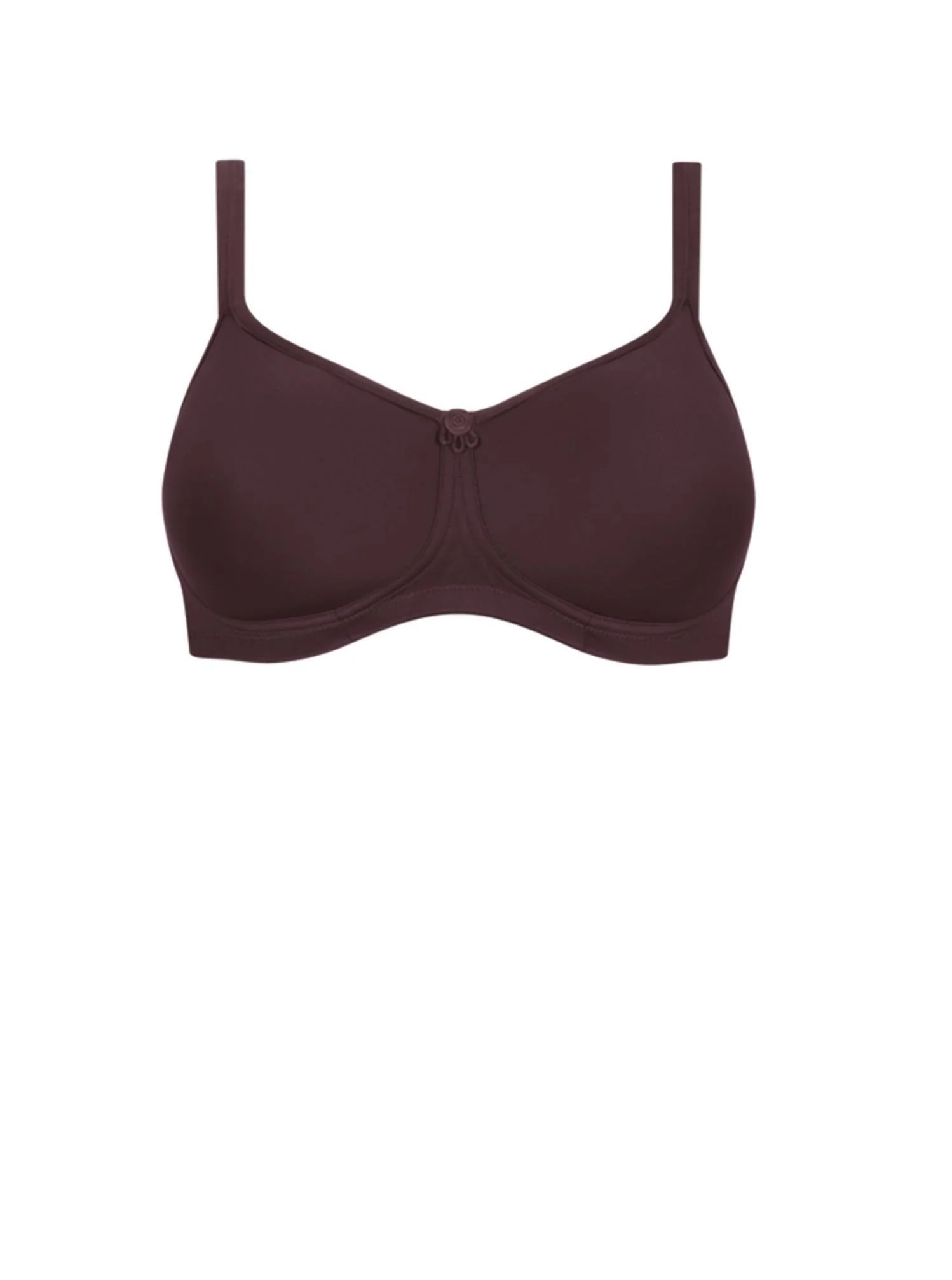 Amoena Mara Padded Mastectomy Bra -Sweet Chocolate - Image 3