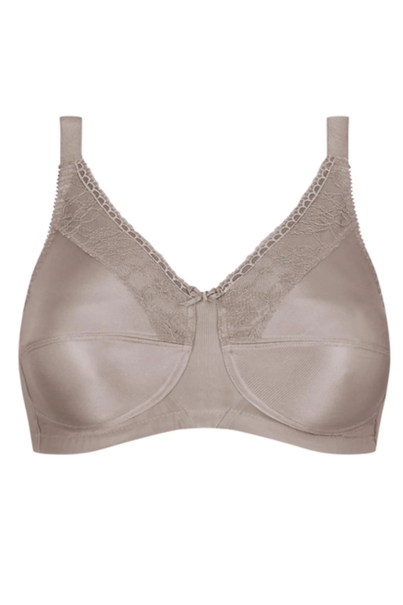 Amoena Nancy Wire Free  Mastectomy Bra - Taupe - Image 3