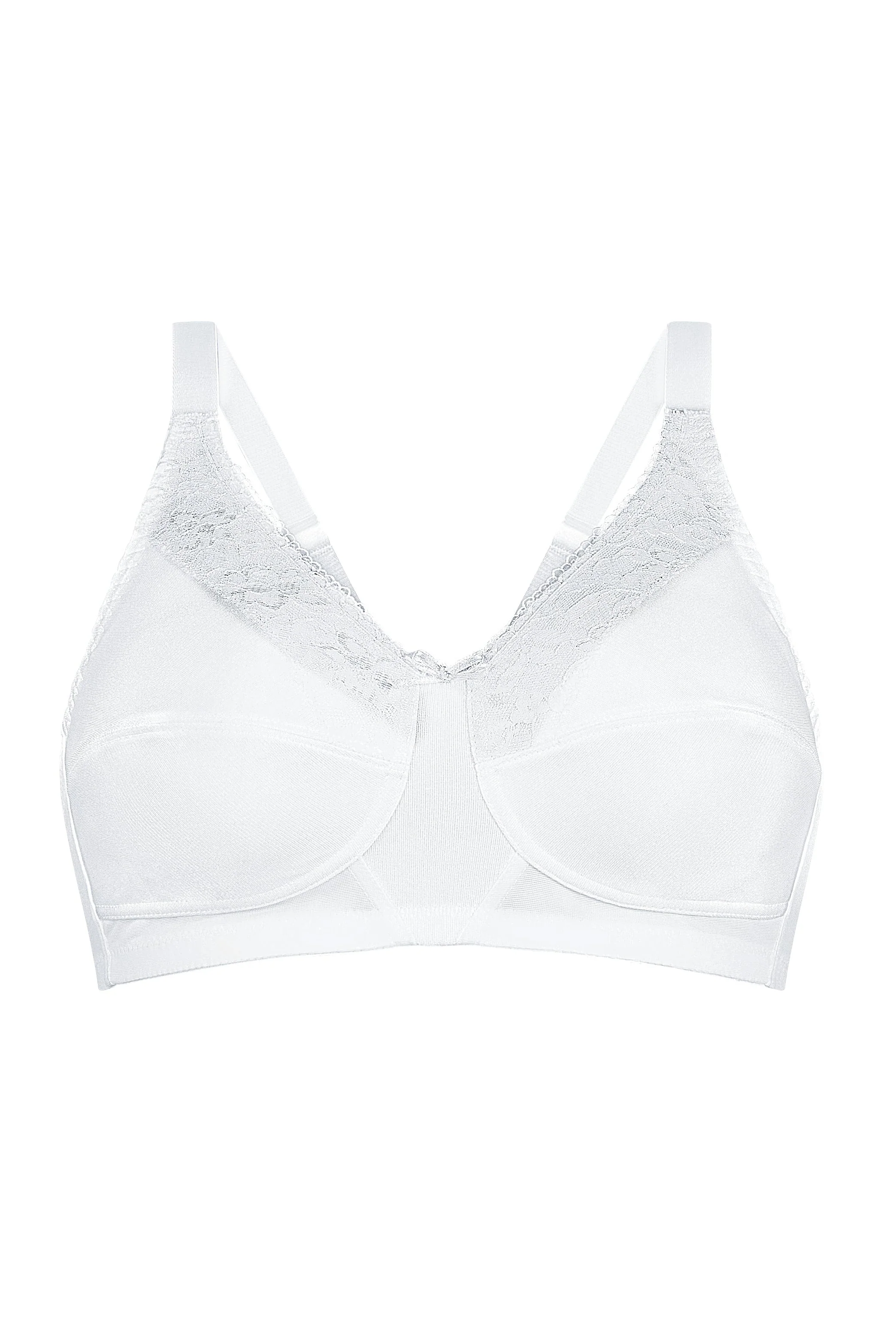 Amoena Nancy Wire-free Mastectomy Bra - white - Image 3