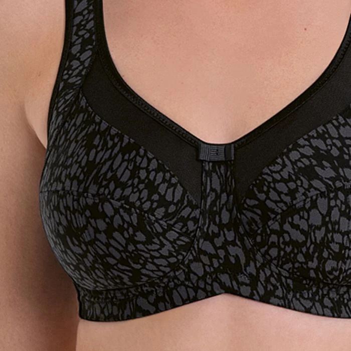 Anita Clara Art Wire-free Mastectomy Bra - Black - Image 2