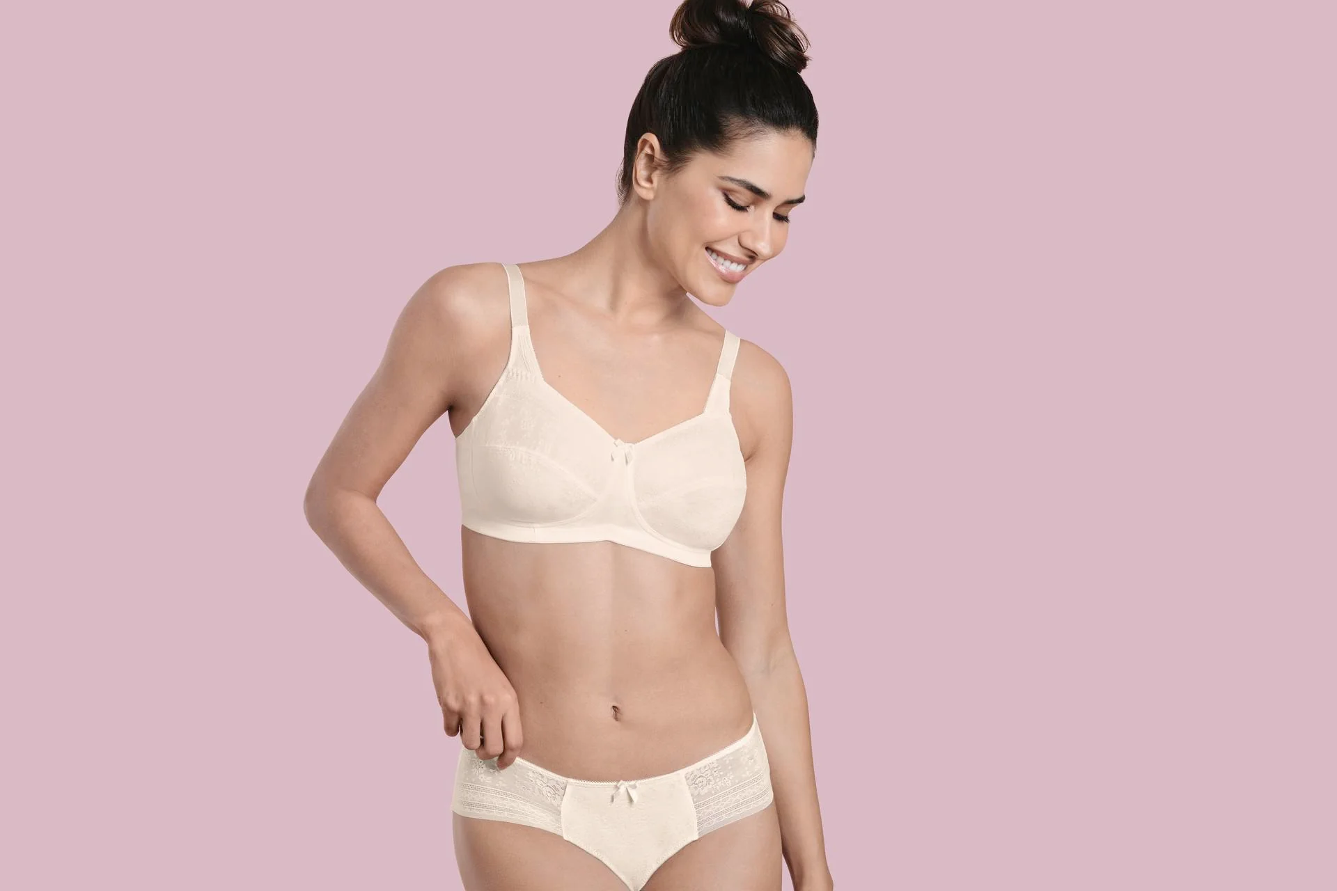 Anita Fleur Wire Free Mastectomy Bra: Crystal - Image 5