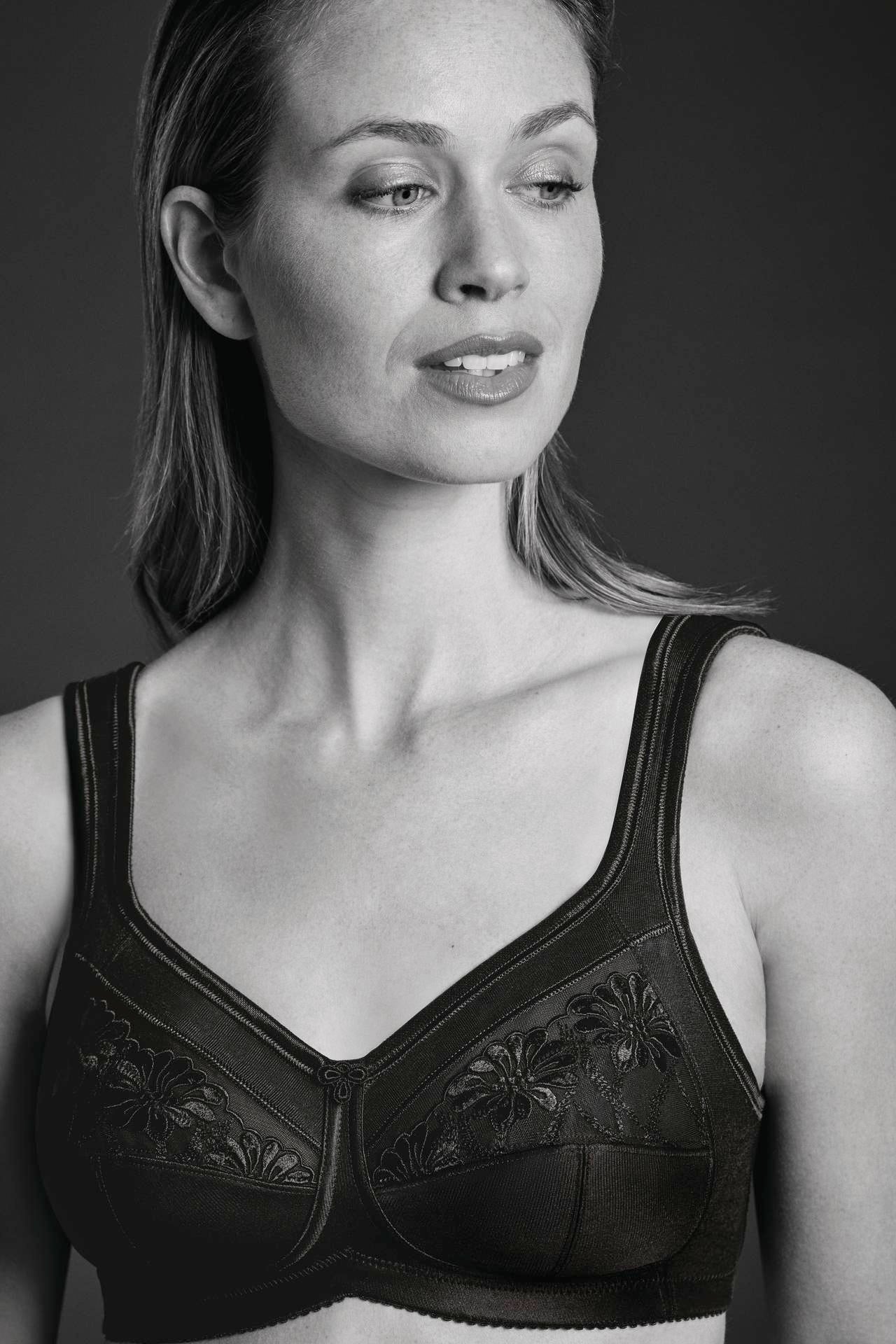 Anita Safina Wire Free Mastectomy Bra - Black - Image 3