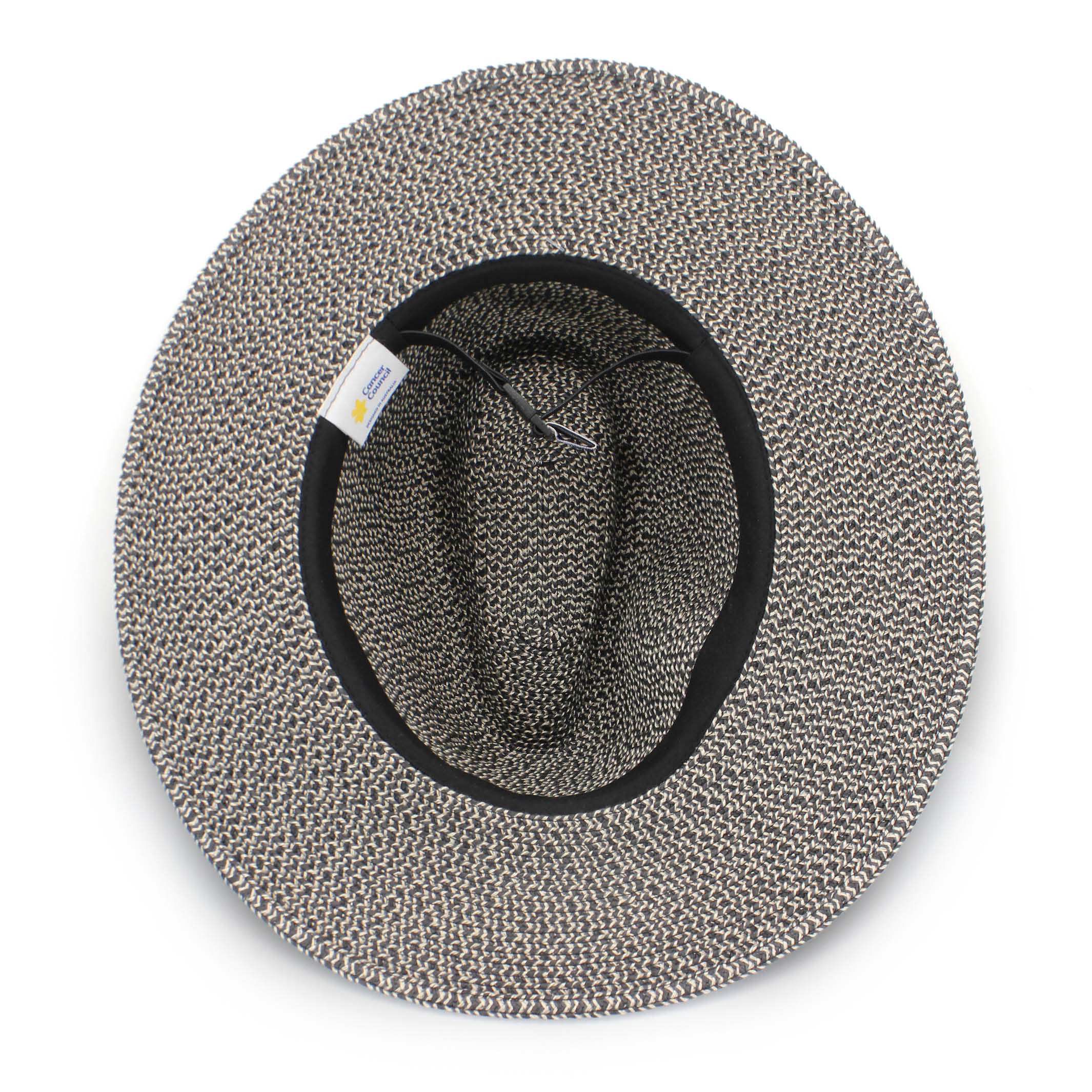 Cancer Council Outback Lightweight Fedora - Grey/Black - Image 7