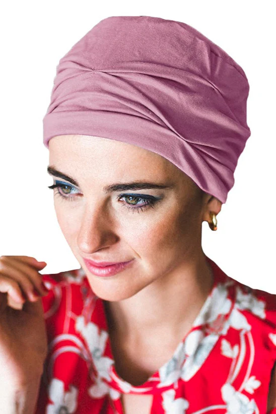 Carebell Mar Hair Loss Turban - Rose Pink - Image 5
