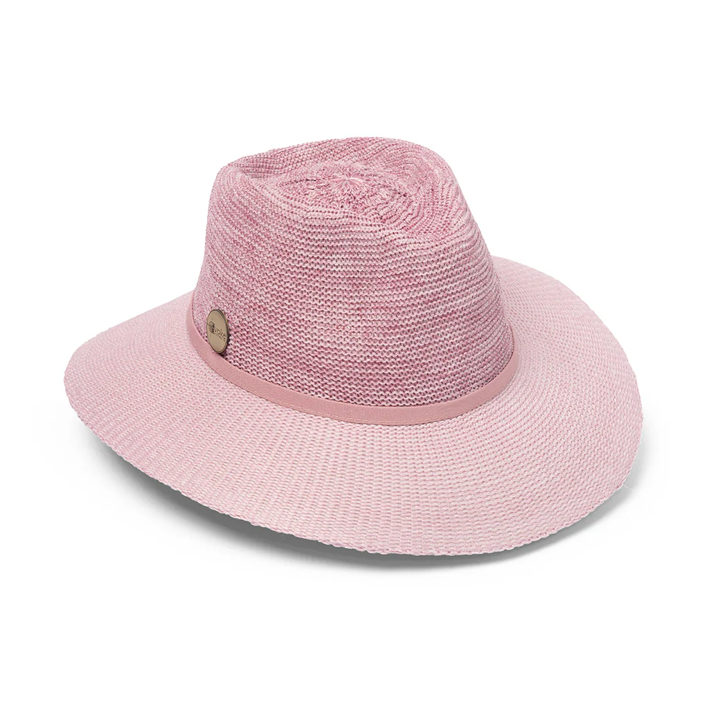 Evoke Aston Fedora - Old Rose/Pink - Image 4