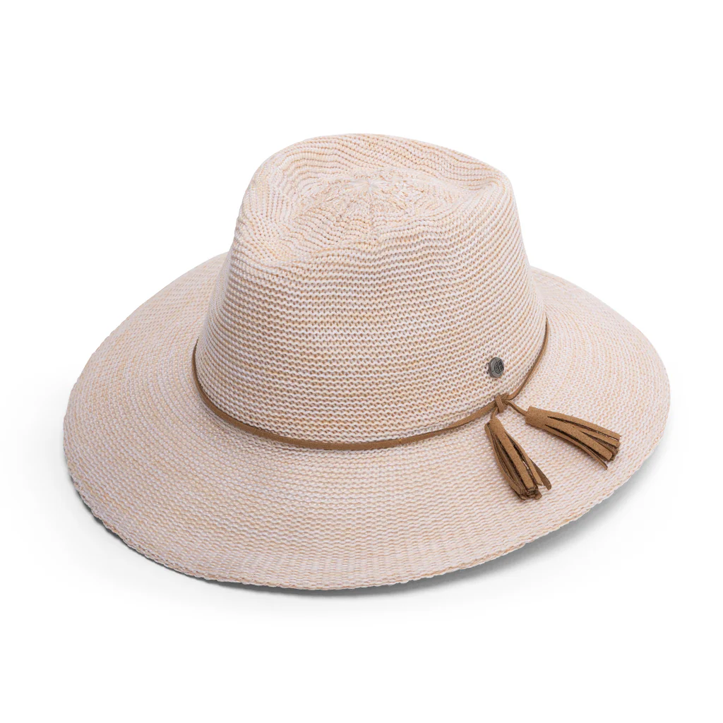 Evoke Caroline Fedora - Wheat - Image 2
