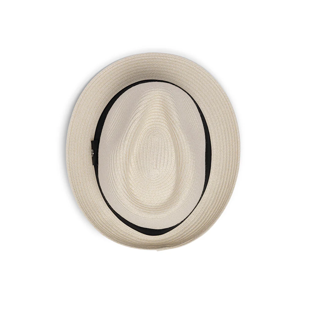 Evoke Harley Unisex Trilby - Ivory - Image 5