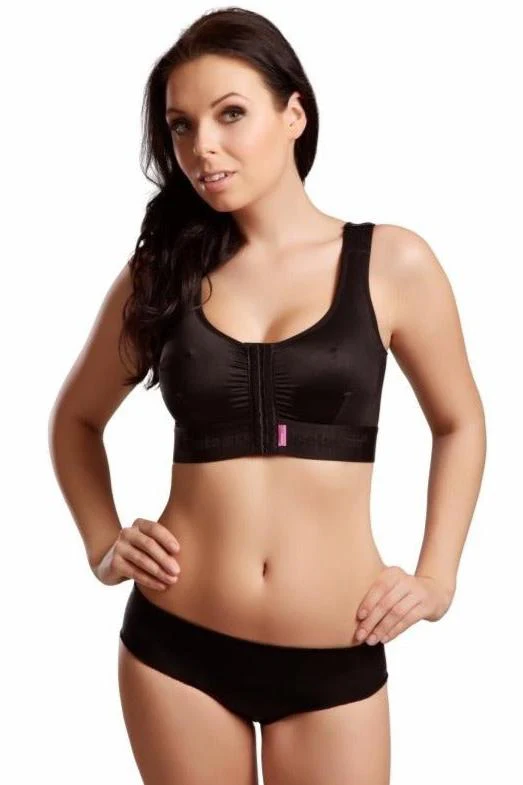 Lipoelastic PI Extra Variant Post Surgery Bra: Black