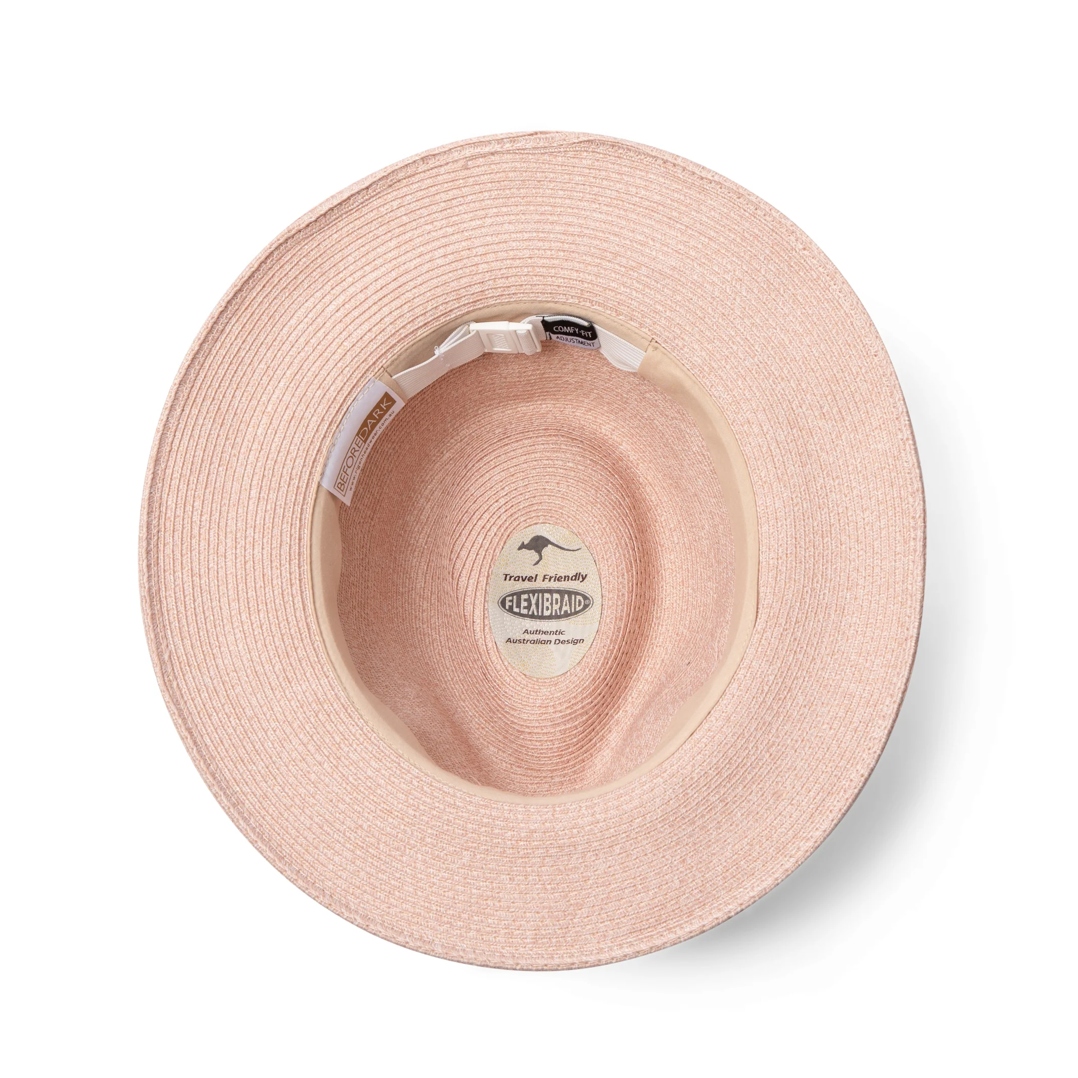 Rigon Avoca Flexibraid Fedora - Old Rose - Image 7