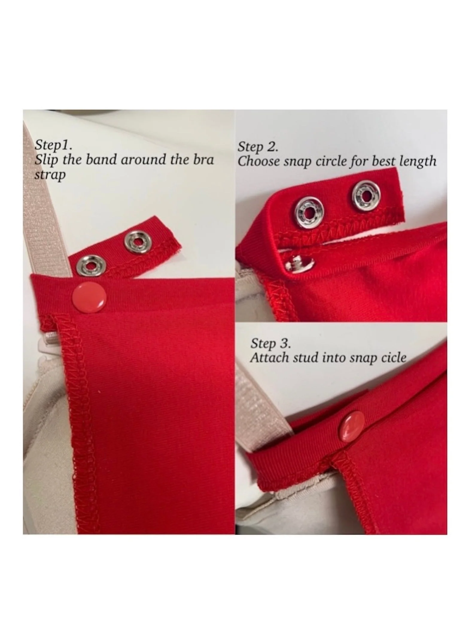 Sayshells Bralette - Red - Image 3